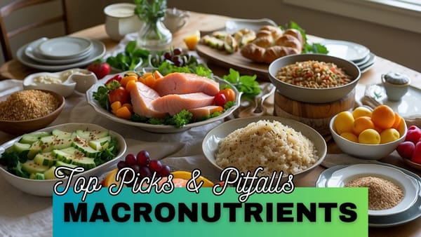 Macronutrients: Top Picks and Pitfalls